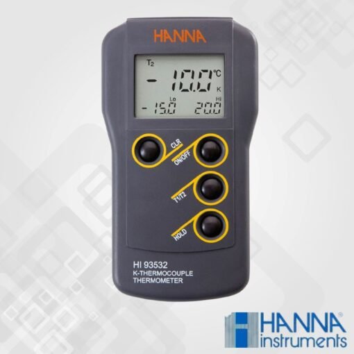 Dual Input K-Type Thermocouple Thermometer HI93532