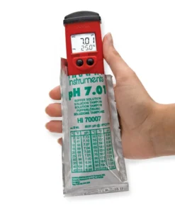 ph tester air dan sachet kalibrasi Hanna HI98128.webp