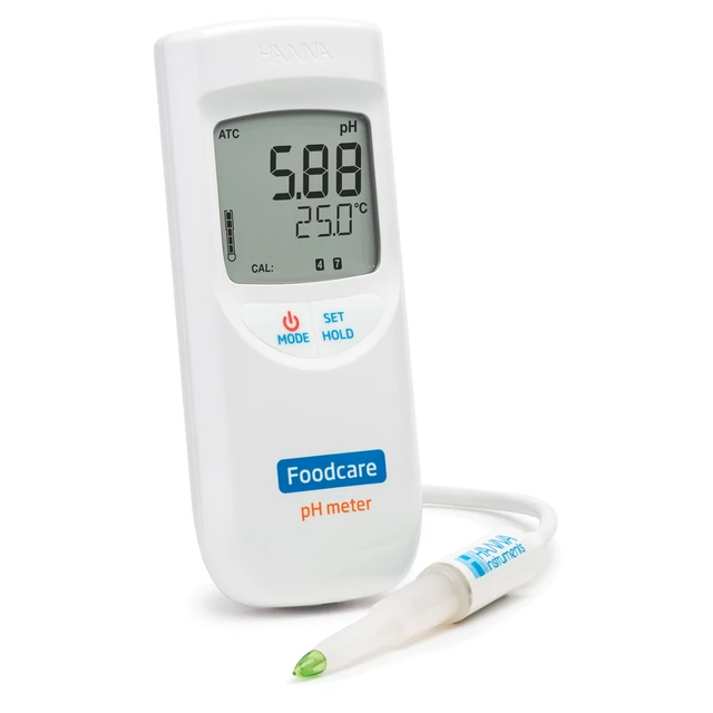 portable ph meter food dairy hi99161 - Tampak Samping Portable pH Meter Food Dairy Hanna HI99161 - Tampak Samping
