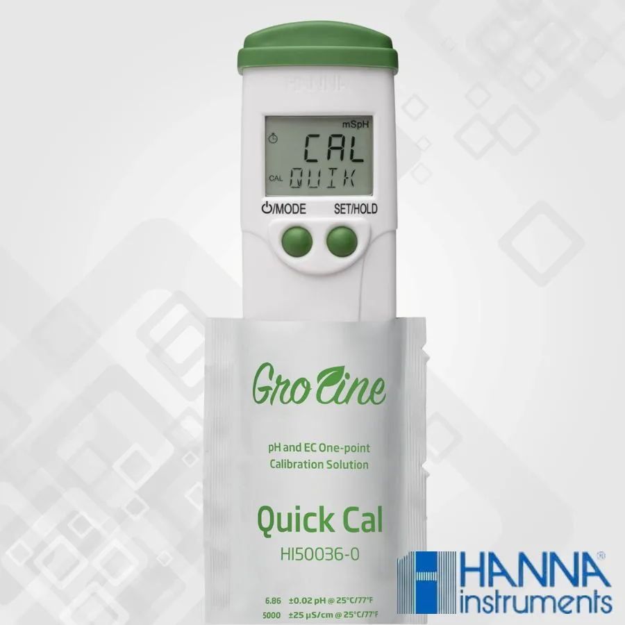 HI98131 GroLine Hydroponic Waterproof Pocket pH Tester
