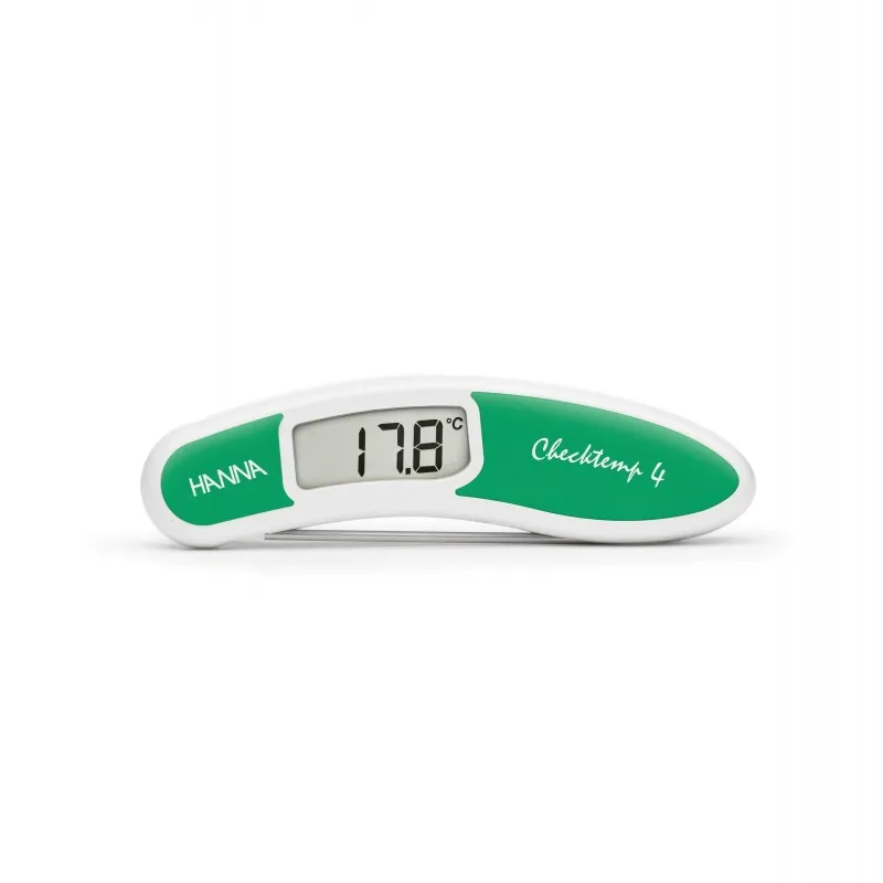 Hanna Instruments HI151-4 - Termometer Makanan Checktemp4 Hanna Instruments HI151-4 Checktemp4 termometer makanan berwarna hijau