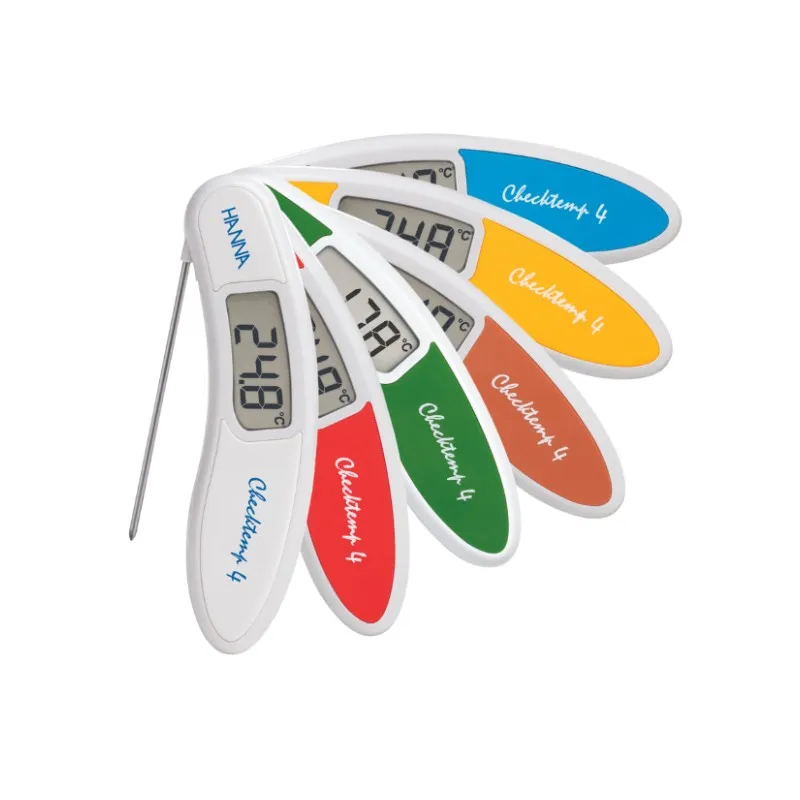 Hanna Instruments HI151 - Detail Produk Hanna Instruments HI151 termometer makanan standar EN13485 tahan air IP67