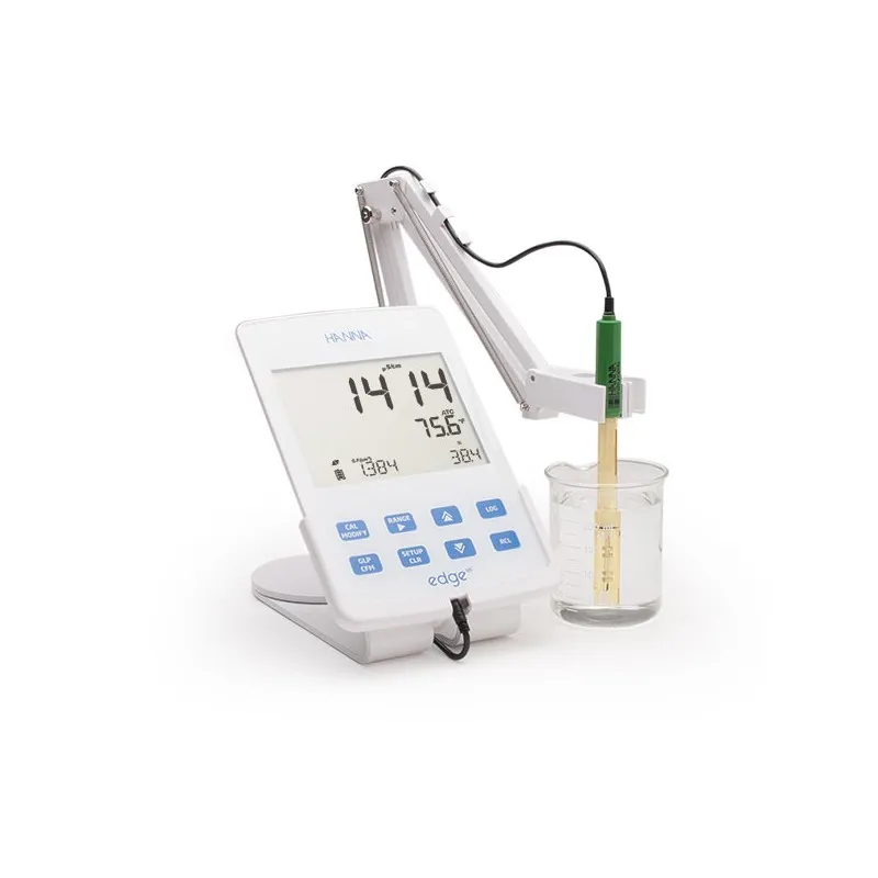 Hanna Instruments HI2003-02 - Tampak Produk Hanna Instruments HI2003-02 conductivity meter hybrid untuk pengukuran EC TDS dan salinitas