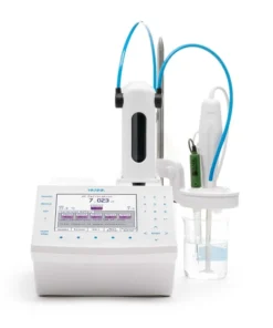 Hanna Instruments HI931-02 instrumen analisis titrasi otomatis untuk industri makanan minuman.