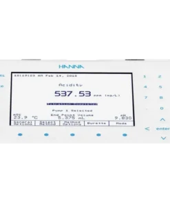 Hanna Instruments HI932C2-02 alat titrasi otomatis untuk pengukuran pH mV dan ISE